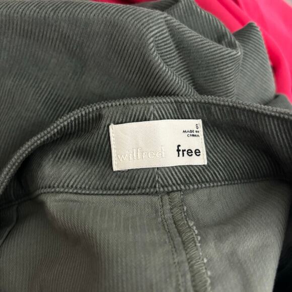 Aritzia Wilfred Free Karmen Skirt Green Size 6 NWT - Picture 6 of 6